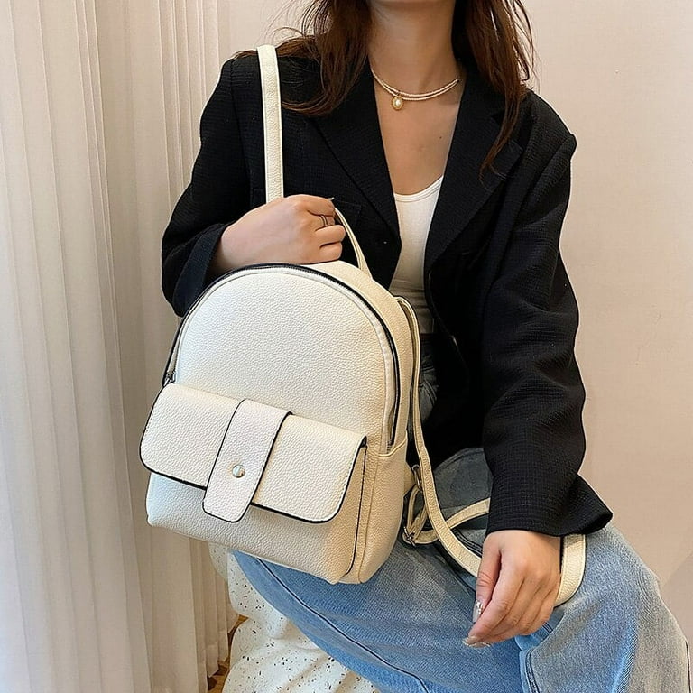 Designer Women Mini Backpack New Luxury Leather Bag. 