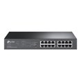 thumbnail image 1 of TP-Link TL-SG1016PE - Switch - smart - 8 x 10/100/1000 (PoE+) + 8 x 10/100/1000 - desktop, rack-mountable - PoE+ (110 W), 1 of 4