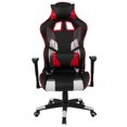 thumbnail image 3 of Cumberland Comfort Series High Back Black, White, Gray & Red Reclining Racing/Gaming Office Chair with Lumbar Support, 3 of 9