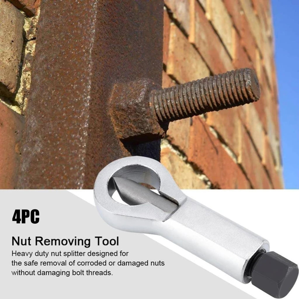 Nut Bolt Splitter Remover Cracker for Rusted Rounded Seized Damaged 