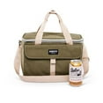 thumbnail image 4 of Igloo Nostalgia Lunch Sack - Olive - 12 cans, 4 of 5