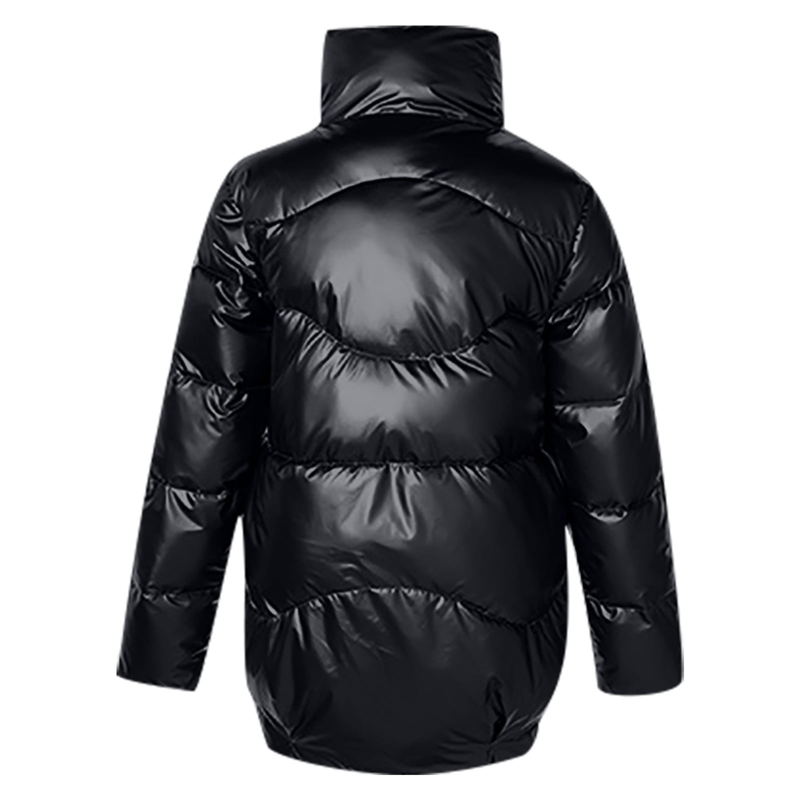 ジャケット・アウター OVY Stand Collar Padded Coat L Amazon.com: Long Winter Coats for Women Quilted Down Jackets