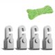 thumbnail image 2 of Ganchos autoblocantes multifuncionales para tienda de campaña sin nudo gancho de bloqueo automático 4 Uds. Hugtrwg Para estrenar, 2 of 8