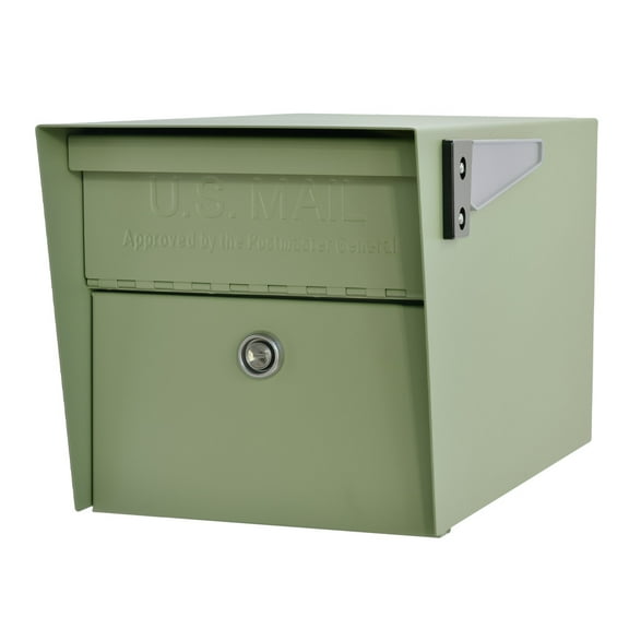 Mail Boss Mail Manager Locking Security Mailbox, Sage Green