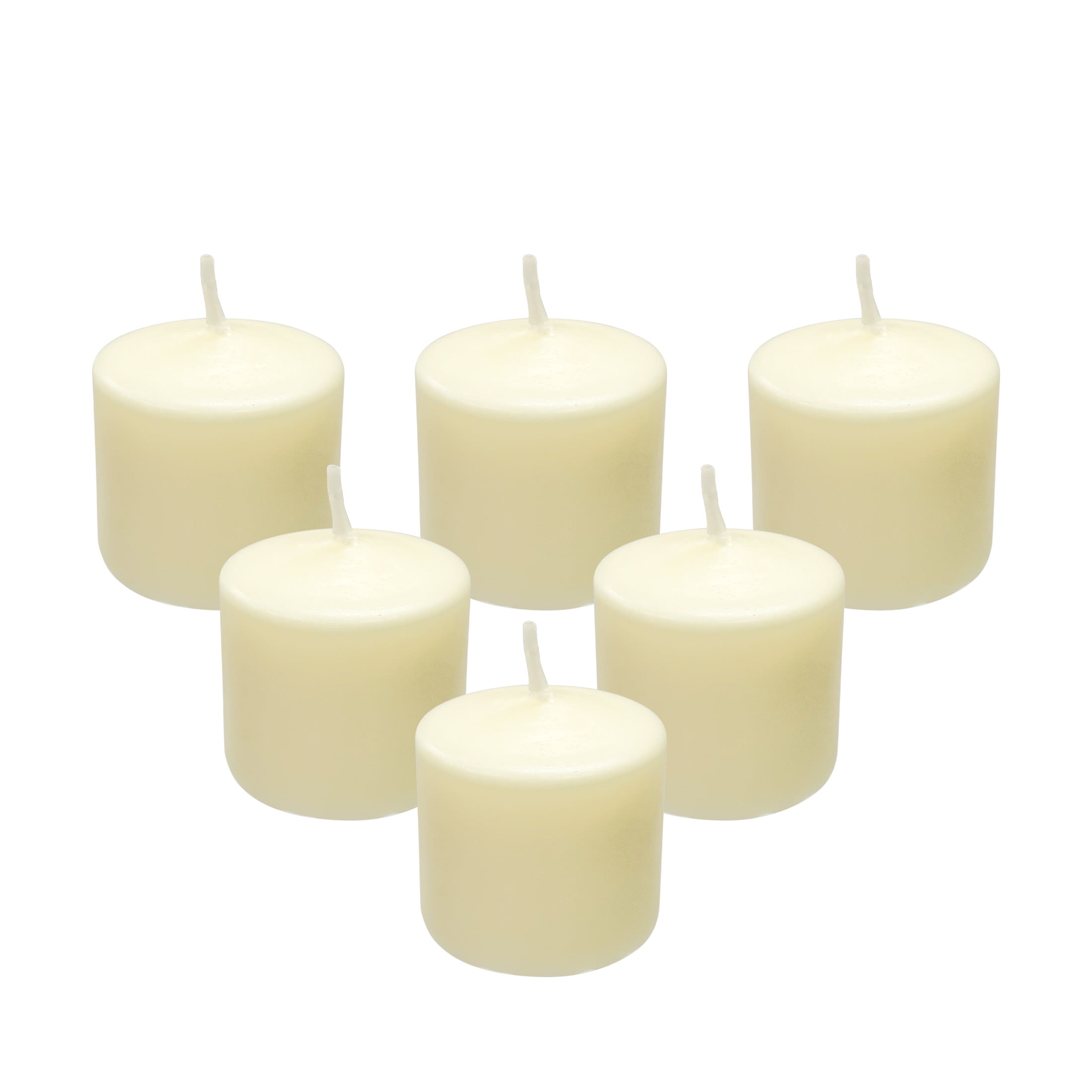 Mainstays Unscented Votive Candles, Ivory, 16-Pack