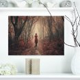 thumbnail image 1 of Design Art - Woman in Frosty Forest, 1 of 4