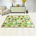 thumbnail image 3 of Coolnut Lightweight Carpet Mats, 31 x 20 inches Area Soft Rugs Floor Mat Doormat Decoration for Rooms Entrance Forest Floral Pattern, 3 of 6
