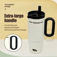 thumbnail image 3 of Arcticwind 750ml Minimalist Tumbler Cup - 316 Stainless Steel Inner/201 Outer - Vacuum Insulated for Hot & Cold Drinks - Detachable Straw Lid &  Characteristic O-Handle - Portable & Durable, 3 of 6