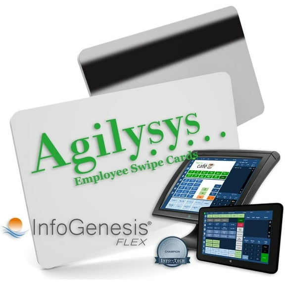 25 Agilysys Infogenesis Point of Sale Employee Cards