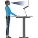 thumbnail image 2 of Soporte ergonómico para computadora portátil para escritorio, altura ajustable de hasta 20 ", soporte elevador para computadora portátil para computadora portátil, soporte portátil para computadora portátil, se adapta a MacBook, computadoras portátiles de 10 15 17 pulgadas, soporte para computadora portátil y escritorio para computadora portátil Ormromra CW-CC327, 2 of 4