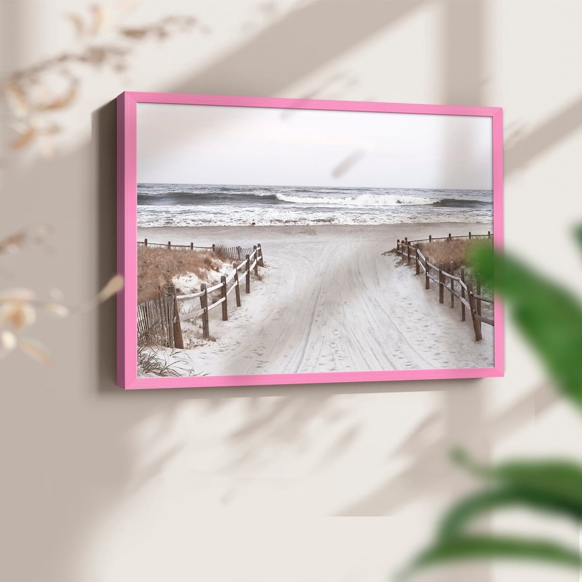 OBX Path by Natalie Carpentieri - Restickable Framed Giclée Print