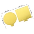 thumbnail image 2 of Raindrops 200 Pcs Compliant Material Mini Round Cake Base for Home Users and Bakers 9Cm 3.5Inch, 2 of 6