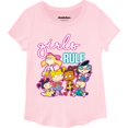 thumbnail image 3 of Rugrats Angelica Girls Crewneck Short Sleeve T-Shirt Bundle Set - Little and Big Girl Sizes 4-16, 3 of 5