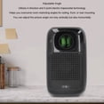 thumbnail image 4 of Mini Projector, WiFi  Movie Projector, Full HD 1080P 4K Office DOC 4D 4P Ladder Correction, Electronic Focus, Home Cinema Video Projector with Speaker for Home Theater, 4 of 7
