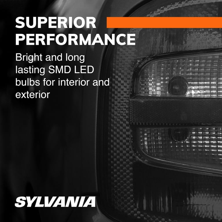 SYLVANIA 9145 ZEVO LED Fog Bulb, 2 Pack