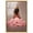 Gold Frame, variant on Princess in Pink High-Gloss Frameless Acrylic Glass Wall Art Ebony Portrait Art by Art Remedy, Ready to Hang, 10 x 15