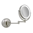 thumbnail image 2 of Zadro LED Wall Mounted Makeup Mirror w/ Magnification & Extendable Arm, 2 of 7