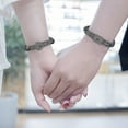 thumbnail image 2 of Fiudx Juego de Pulseras para Pareja, Diseño Magnético En Forma de Corazón, Cierre de Acero Inoxidable, Pulseras Personalizadas a Juego, Regalo Romántico para Él y para Ella, Longitud Ajustable de 7,8, 2 of 4