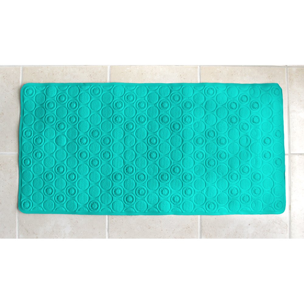 Splash Home Soft Circle Bathtub Mats NonSlip Mildew Resistant Extra