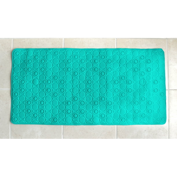 Splash Home Soft Circle Bathtub Mats NonSlip Mildew Resistant Extra