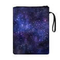 thumbnail image 2 of HELLHERO Deep Starry Sky Design Book Sleeve Protector with Zipper Polyester Book Carrying Case Zipper Pouch Waterproof Carrying Book Case, 2 of 8