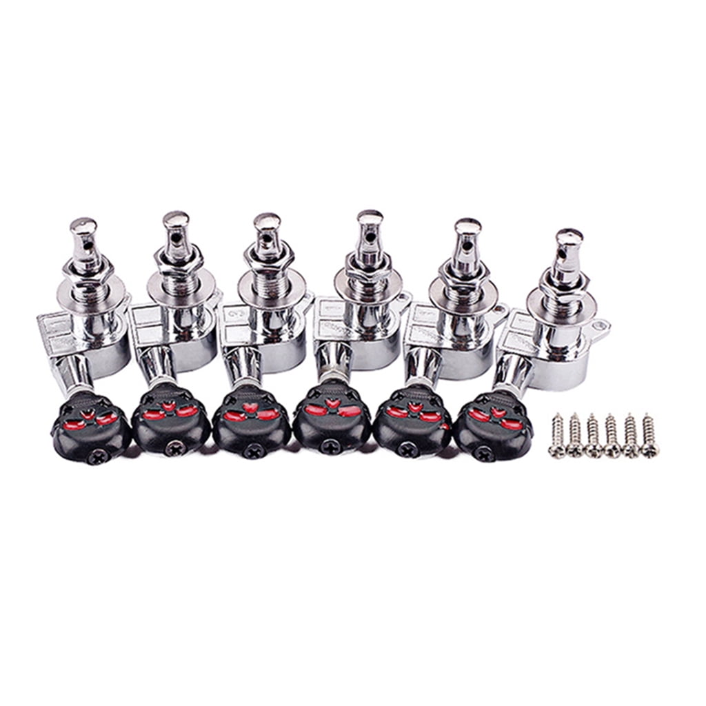 BQBQERT Professional Small Sealed Guitar Peg Tuning Pegs Tuner Machine Heads for Acoustic Folk Electric Guitar
