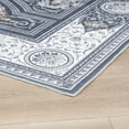 thumbnail image 4 of Rose Traditional Gray Area Rug Rectangle 2' x 3' Rectangle, 4 of 7