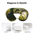 thumbnail image 4 of Cauagu Deep Forest Stone Green Dragon Pattern Travel Pillow Memory Foam, U-Shaped Neck Pillow Neck and Head Support Portable Travel Pillow Suitable for Planes & Trains, 4 of 8