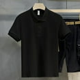 thumbnail image 2 of Sngxgn Men's Polo Shirt, Soft Polo Shirt, Short Polo Shirt(Black,XXXL), 2 of 9