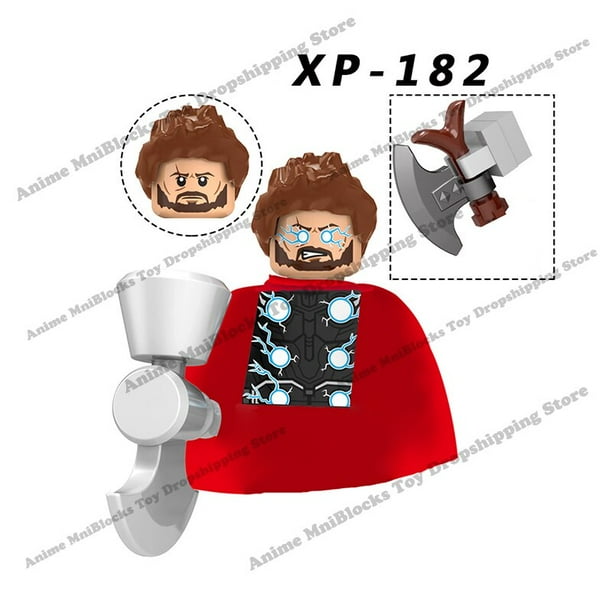 Bloques de construcción KT para niños, juguete de ladrillos para armar figuras de acción de héroes, ideal para regalo, 1004, 1010, 1016, 1025, 1026, 1027, 1028, 1031 y 1038 qym unisex