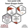 thumbnail image 5 of The Army Painter Lava Orange Warpaint - Acrylic Non-Toxic Heavily Pigmented Water Based Paint 18ml, 5 of 7