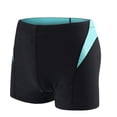 thumbnail image 1 of Traje de baño de una pieza para hombre, para exteriores, playa, elástico, para natación (azul marino, 3XL), 1 of 5