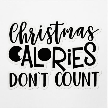 Vinyl Stickers Decals Of Christmas Count Christmas Quote - Waterproof - Apply On Any Smooth Surfaces Indoor Outdoor Bumper Tumbler Wall Laptop Phone Skateboard Cup Glasses Car HANDVER30g737bBL070223