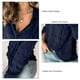 thumbnail image 2 of Blusa De Manga Larga Para Mujer, Camisas Con Botones Para Mujer, Lavable A Máquina, Transpirable, Con Solapa Elegante Para Citas Para El Trabajo Higoodz Otros, 2 of 6