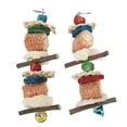 thumbnail image 4 of Chewing Toy Bird Biting Toy Bird Chewing Toy Natural Hanging  Cage Bite Toy For Small To Medium Sized Birds, 4 of 8