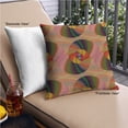 thumbnail image 2 of Ahgly Company Outdoor Square Patterned Throw Pillow, 18 inch by 18 inch, 2 of 6