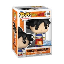 Goku Yardrat 2106 Stickered Vinyl Pop with Protector