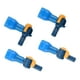 thumbnail image 5 of Piezas de repuesto de boquilla de válvula de mordida de 4 piezas 2 conector de manguera en ángulo recto y 2, 5 of 9