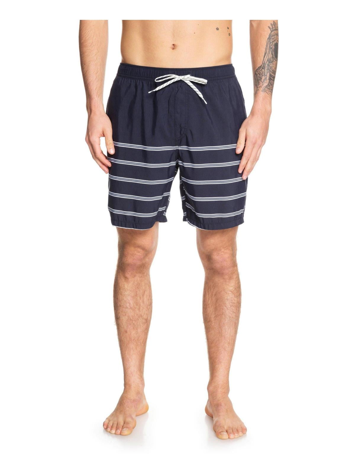 Quiksilver - Quiksilver Mens Lighthouse Volley 18 Striped Quick Dry ...