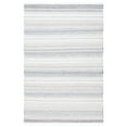 thumbnail image 2 of SAFAVIEH Kilim Malena Striped Polyester Area Rug, Ivory/Charcoal, 6' x 6' Square, 2 of 10