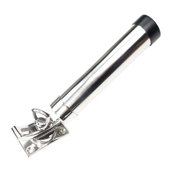 QccHieUs 360 Degree Adjustable Fishing Rod Holder, Fishing Rod Rack, 316 Stainless Steel