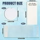 thumbnail image 5 of 300 PCS Sublimated Blank Car Coasters Set 2.76 Inch Coasters Plastic Bag Car Coaster Display Cards DIY Craft Accessories, 5 of 5