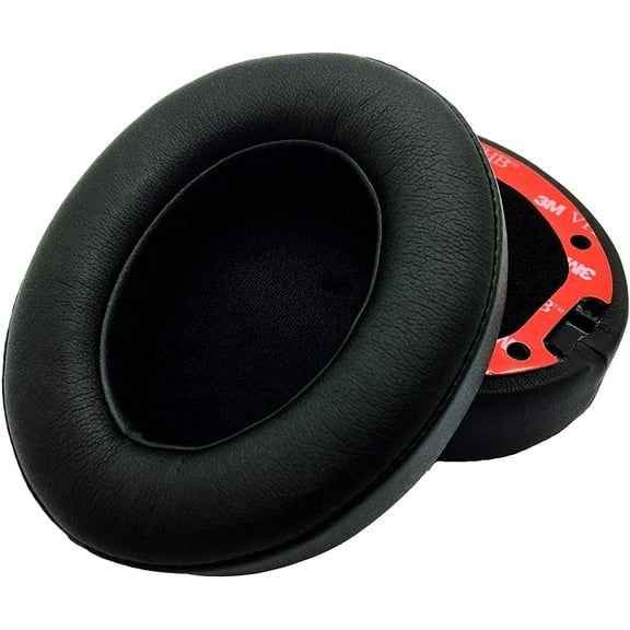 Premium Beats Studio Replacement Ear Pads Cushion by AvimaBasics - Compatible with Beats Studio 2.0 & 3 Wired/Wireless|Noise Isolation Memory Foam|Soft Protein Leather|Strong Adhesive Tape