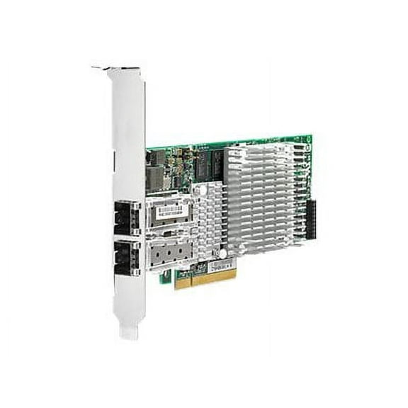 HPE TDSourcing NC522SFP - Network adapter - PCIe 2.0 x8 - 10Gb Ethernet SFP x 2 - for HPE IBRIX X9320, X9320 10GbE, X9320 21.6TB, X9320 48TB, X9320 7.2TB, X9320 72TB