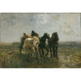 thumbnail image 3 of Otto von Thoren 18x14 Black Modern Framed Museum Art Print Titled - Hungarian Wagon (1875-1880), 3 of 5