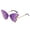 Z34Purple, variant on Women Butterfly Cat Eye Sunglasses - Fashion Shiny Bling Diamond Polygonal Pink Rhinestone Sunglasses Orange One Size