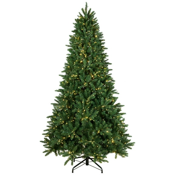 Northlight Real Touch™️Elite Pre-Lit Calgary Pine IPT Artificial Christmas Tree - 6' Dual Color LED