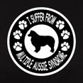 thumbnail image 3 of CafePress - Australian Shepherd Dog Women's Dark T Shirt - Women's Traditional Fit Dark T-Shirt, 3 of 4