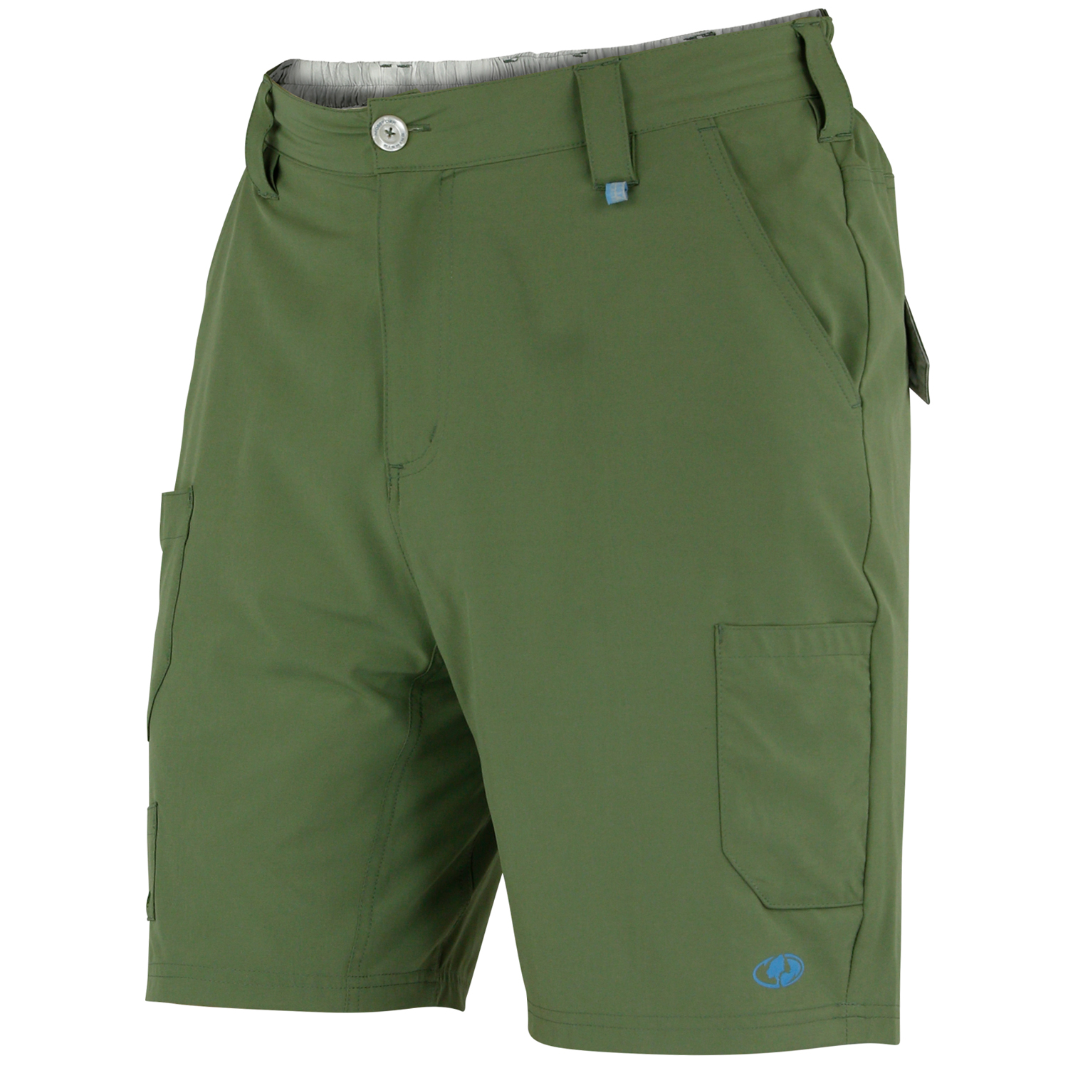 Green fishing shorts Clearance