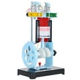 thumbnail image 2 of Moteur à Essence 4 Temps Modèle Mini Moteur à Essence Équipement d'Expérience Physique Instrument d'Enseignement Moteur à Essence Modèle 4 Temps Expérience Physique Démonstration d'Enseignement, 2 of 8